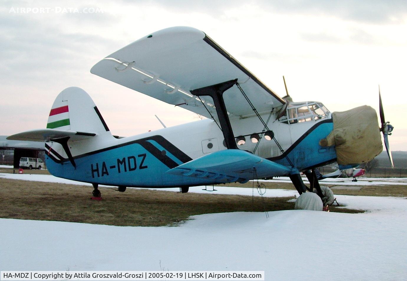 HA-MDZ, 1979 PZL-Mielec An-2R C/N 1G186-04, Siófok-Kiliti Airport, LHSK Hungary