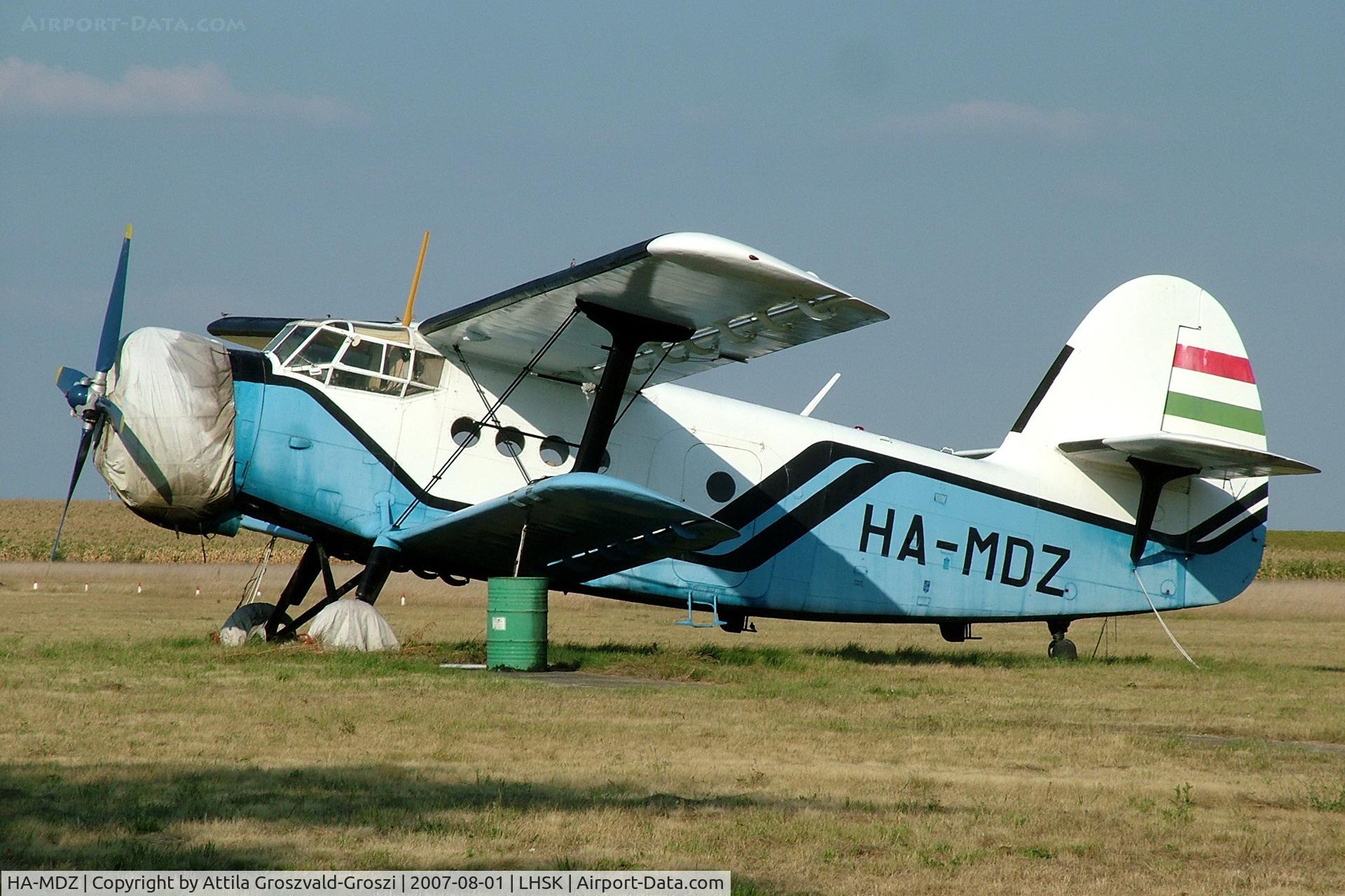 HA-MDZ, 1979 PZL-Mielec An-2R C/N 1G186-04, Siófok-Kiliti Airport, LHSK Hungary
