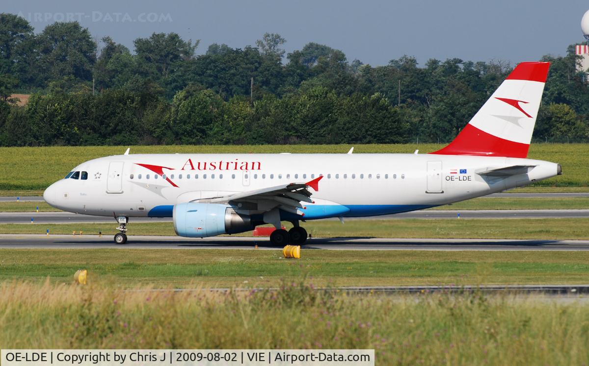 OE-LDE, 2005 Airbus A319-112 C/N 2494, Austrian Airbus A319-112