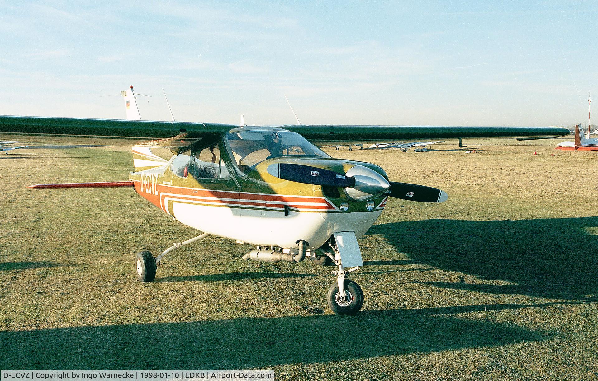 D-ECVZ, Reims F177RG Cardinal RG C/N 0074, Cessna (Reims) F177RG Cardinal RG at Bonn-Hangelar airfield
