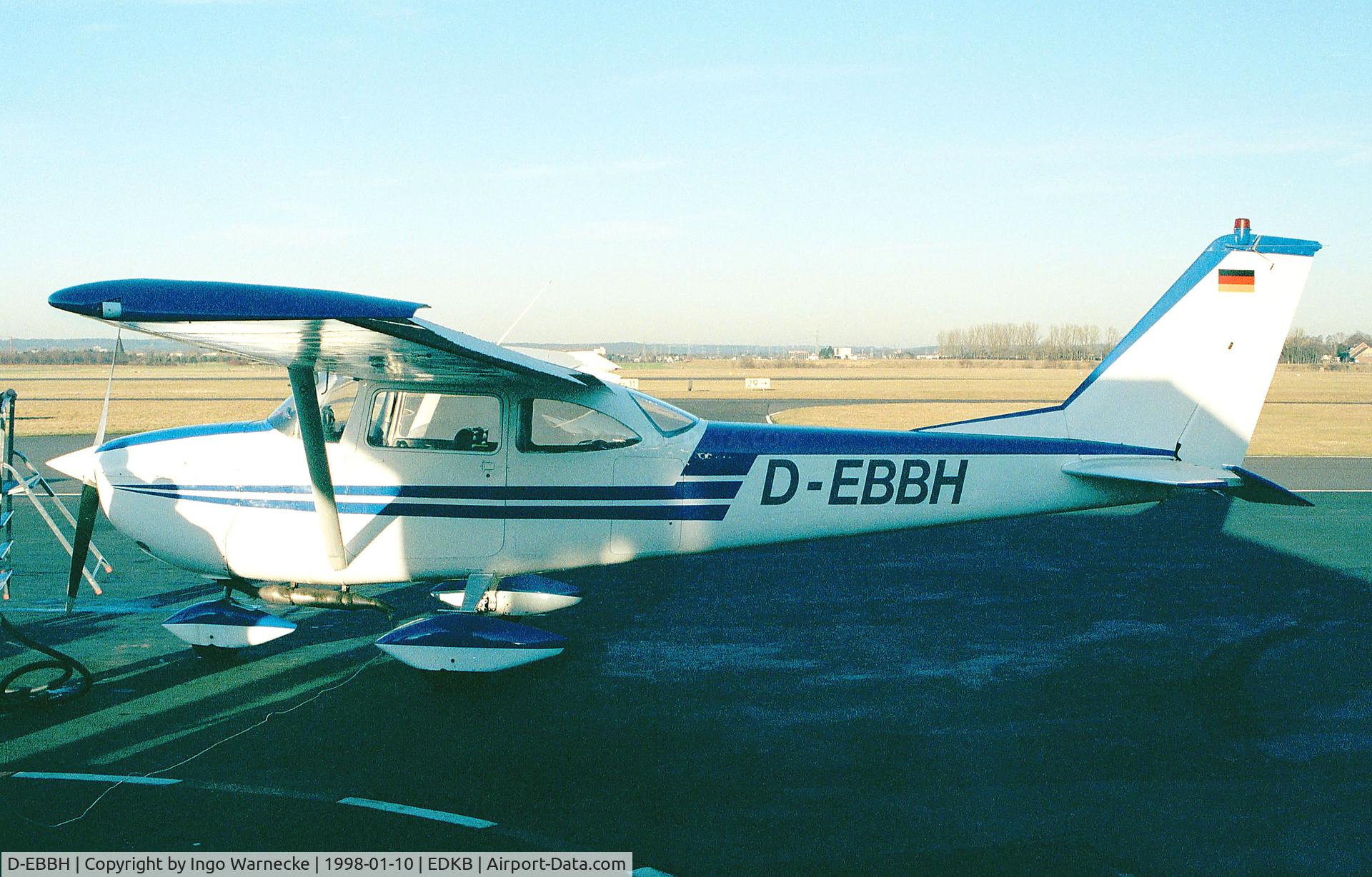 D-EBBH, Reims F172G C/N 0245, Cessna (Reims) F172G Skyhawk at Bonn-Hangelar airfield