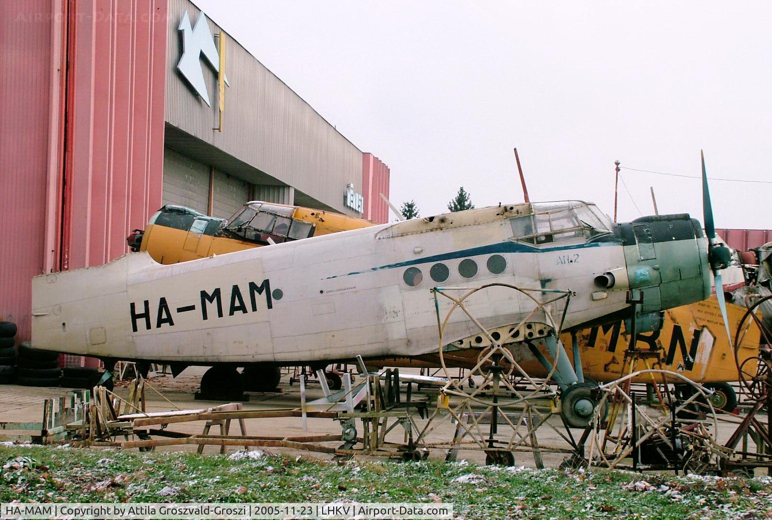 HA-MAM, 1984 PZL-Mielec An-2R C/N 1G208-44, Kaposújlak airport (LHKV) Hungary - Correction, szervjointing meanwhile.