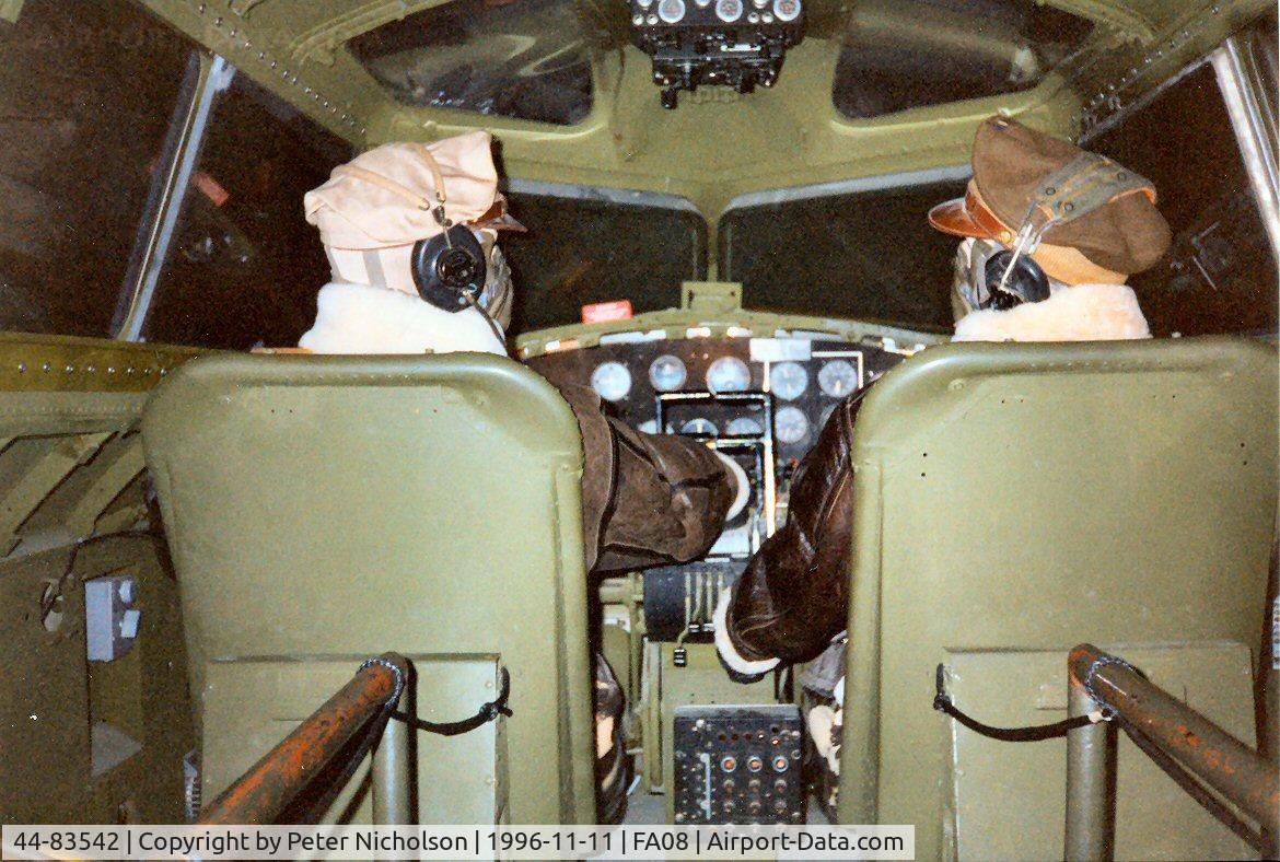 44-83542, 1944 Boeing B-17G Flying Fortress C/N 32183, Another view of the walk-in Piccadilly Express at the Fantasy of Flight Museum, Polk City as seen in November 1996.
