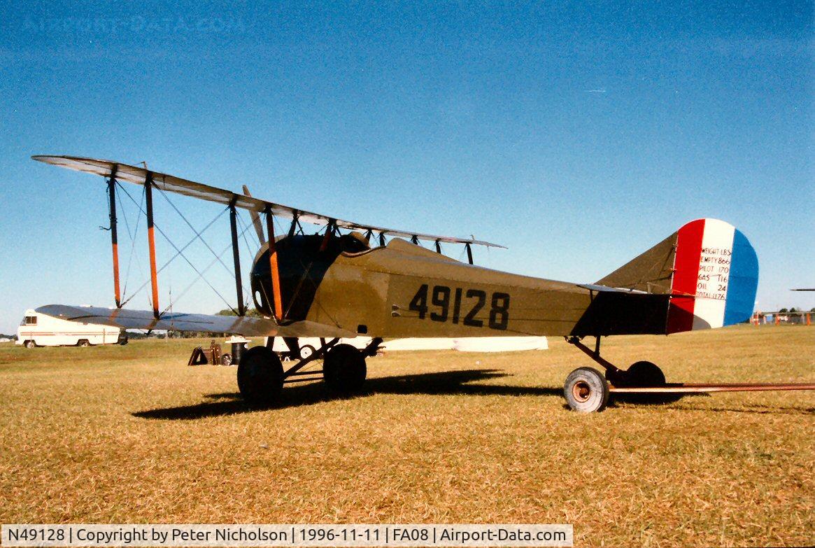 N49128, Standard E-1 C/N 49128, Standard E-1 displayed at the Fantasy of Flight Museum at Polk City in November 1996.