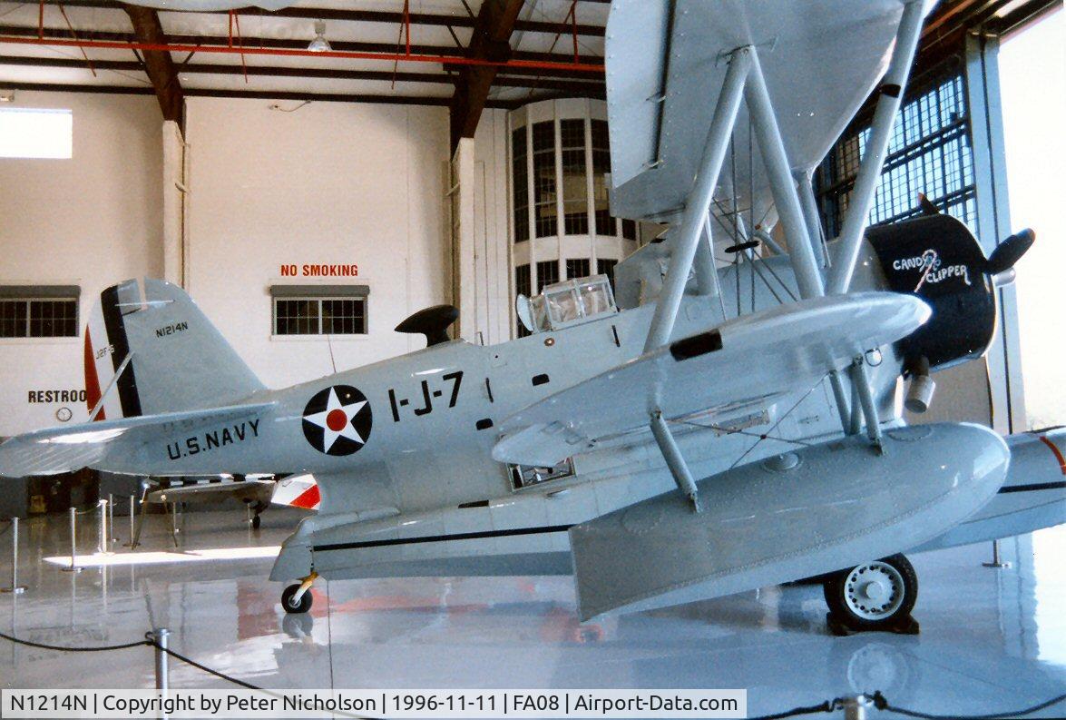 N1214N, 1945 Grumman J2F-6 Duck C/N Not found 33549/N1214N, Grumman Duck Bu.33549 as seen in November 1996 at the Fantasy of Flight Museum, Polk City.