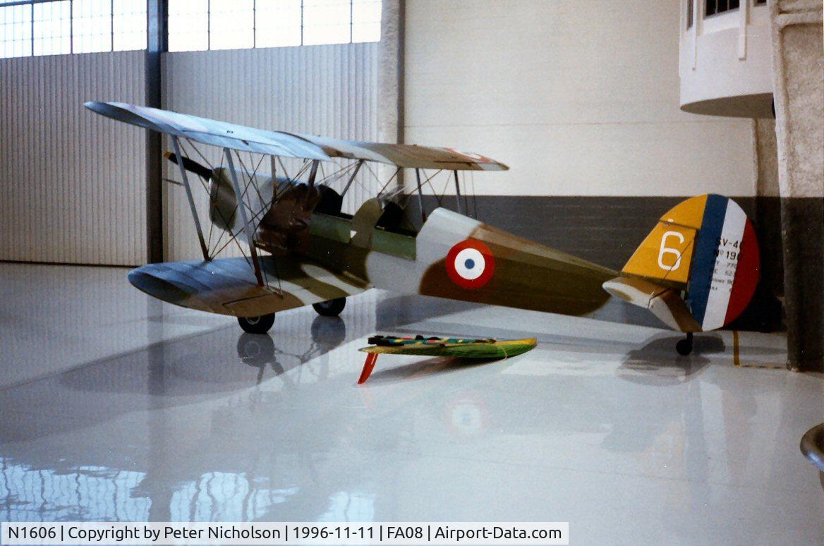 N1606, 1945 Nord Stampe SV-4C C/N 190, This Stampe was seen at the Fantasy of Flight Museum, Polk City in November 1996.