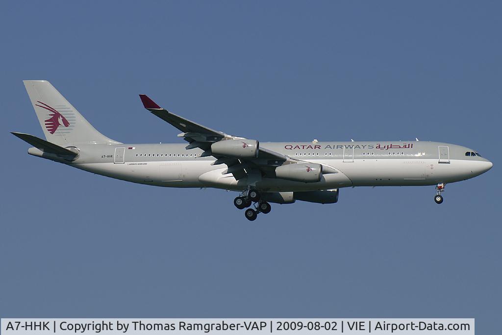 A7-HHK, 1993 Airbus A340-211 C/N 026, Qatar - Amiri Flight Airbus A340-200