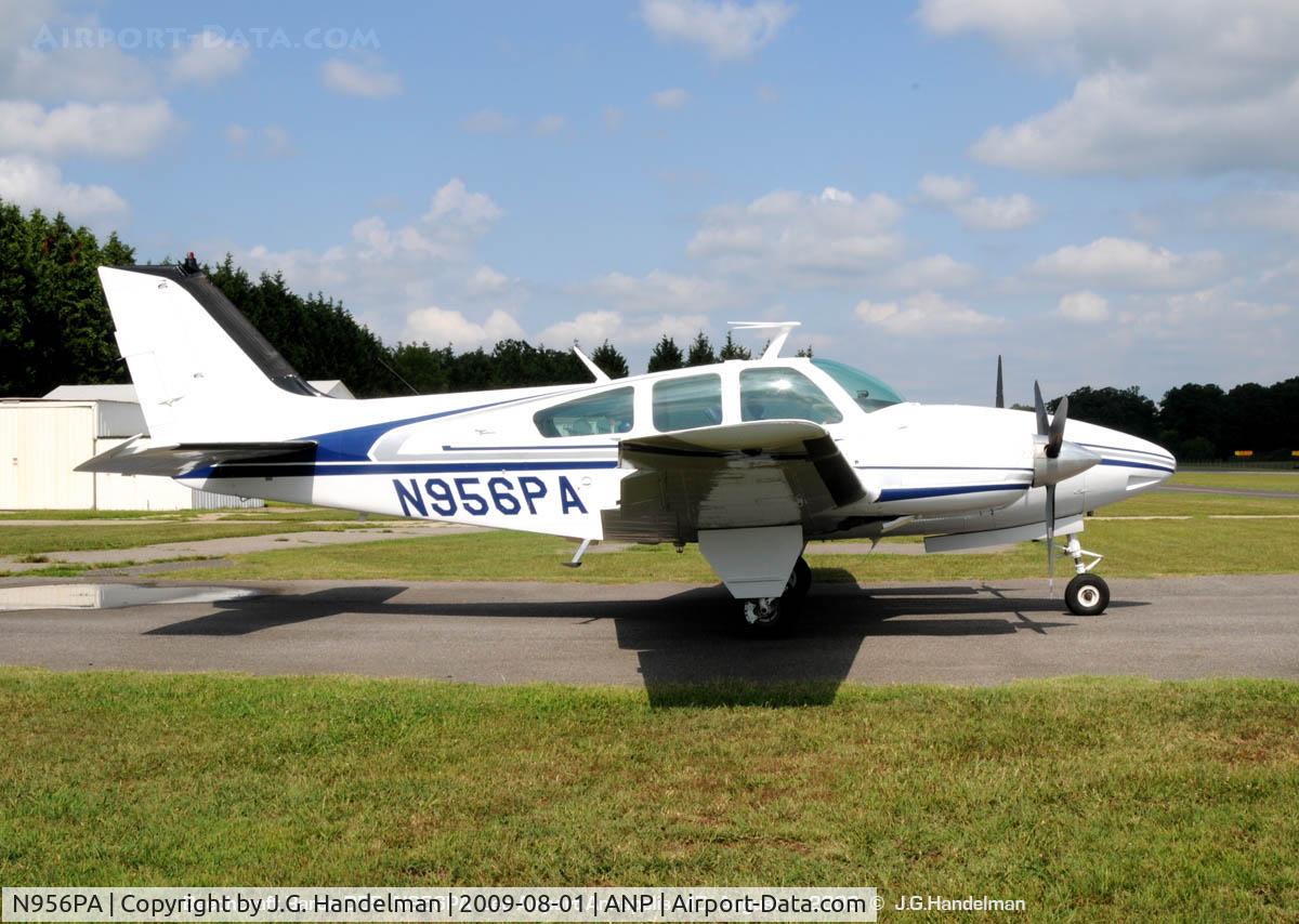 N956PA, 1969 Beech D55 Baron C/N TE-703, at Annapolis MD