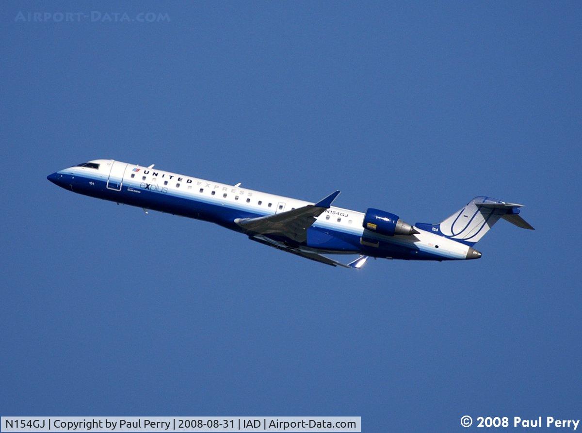 N154GJ, 2005 Bombardier CRJ-702 (CL-600-2C10) Regional Jet C/N 10224, Up up and away