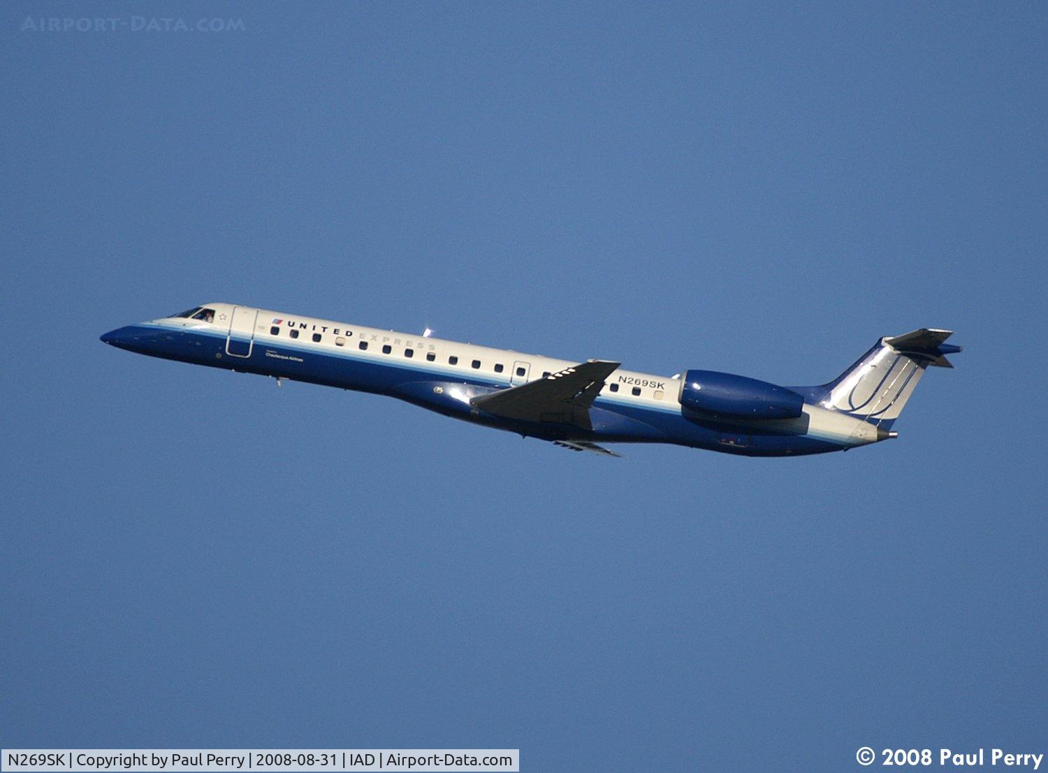 N269SK, 2000 Embraer EMB-145LR C/N 145293, The very sleek Embraer