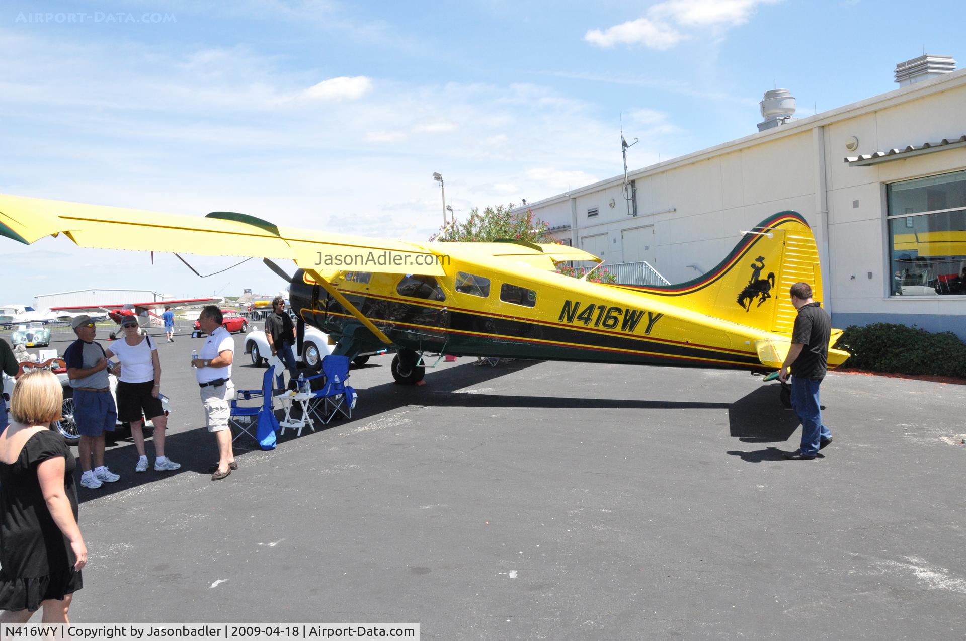 N416WY, 1960 De Havilland Canada DHC-2 C/N 1453, Peter O. Knight airshow Davis Island Tampa Florida
