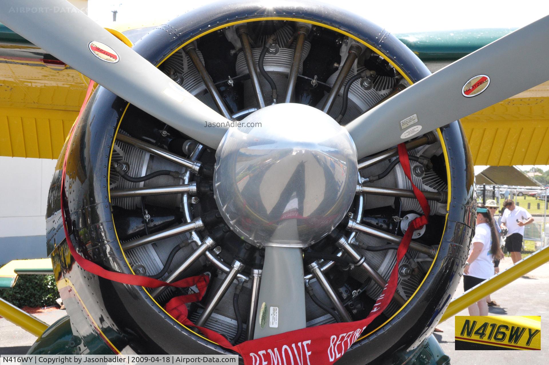 N416WY, 1960 De Havilland Canada DHC-2 C/N 1453, Peter O. Knight airshow Davis Island Tampa Florida
