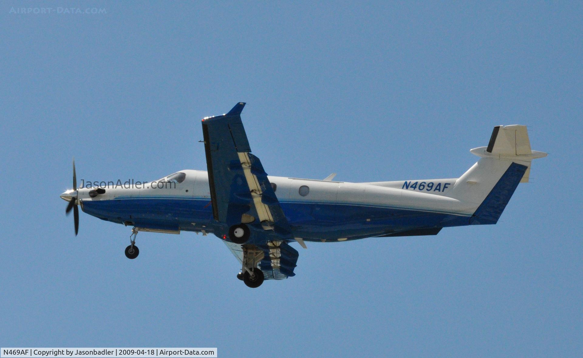 N469AF, 2002 Pilatus PC-12/45 C/N 469, Peter O. Knight airshow Davis Island Tampa Florida