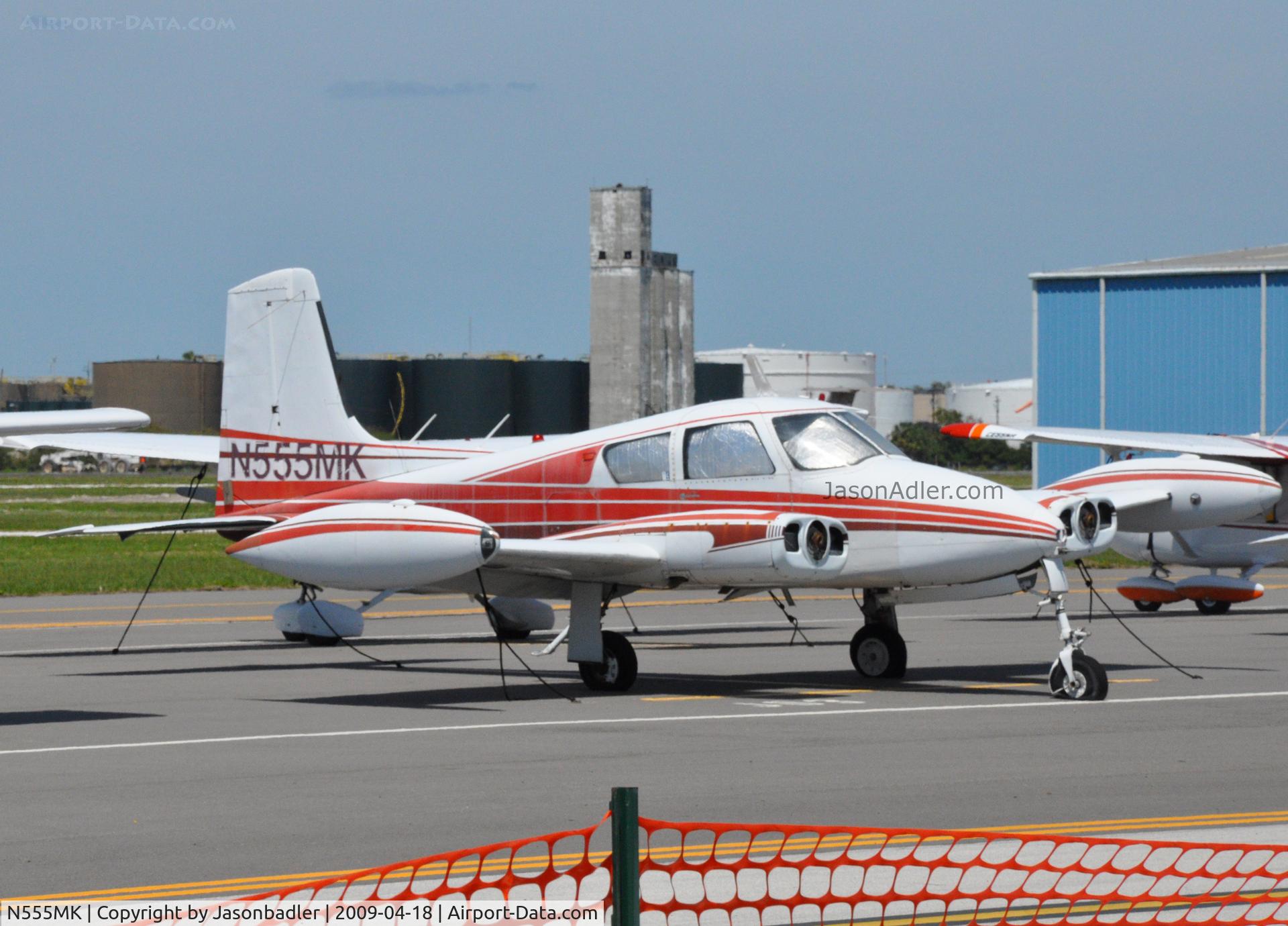 N555MK, 1958 Cessna 310B C/N 35615, Peter O. Knight airshow Davis Island Tampa Florida