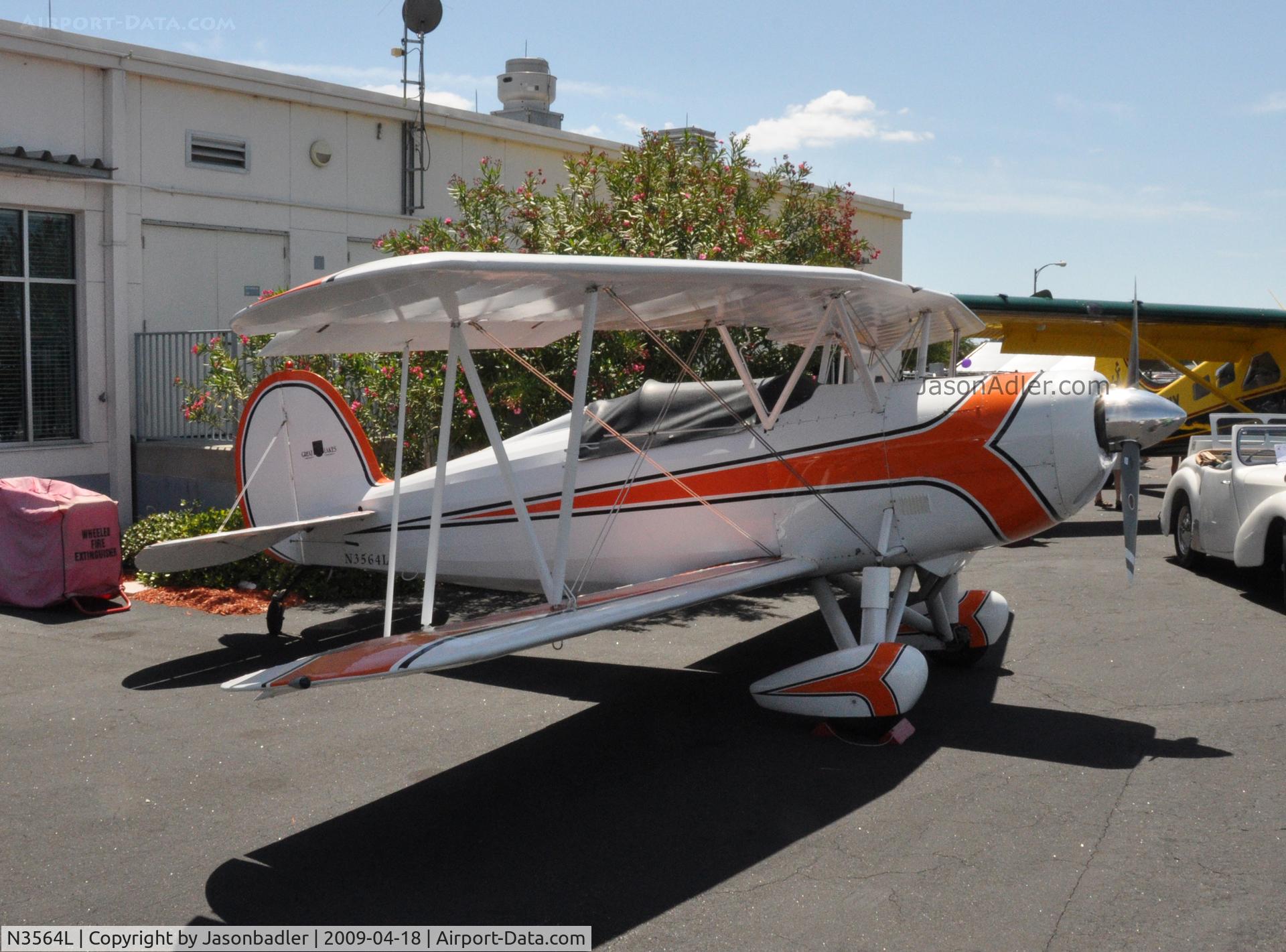 N3564L, 1978 Great Lakes 2T-1A-2 Sport Trainer C/N 0803, Peter O. Knight airshow Davis Island Tampa Florida