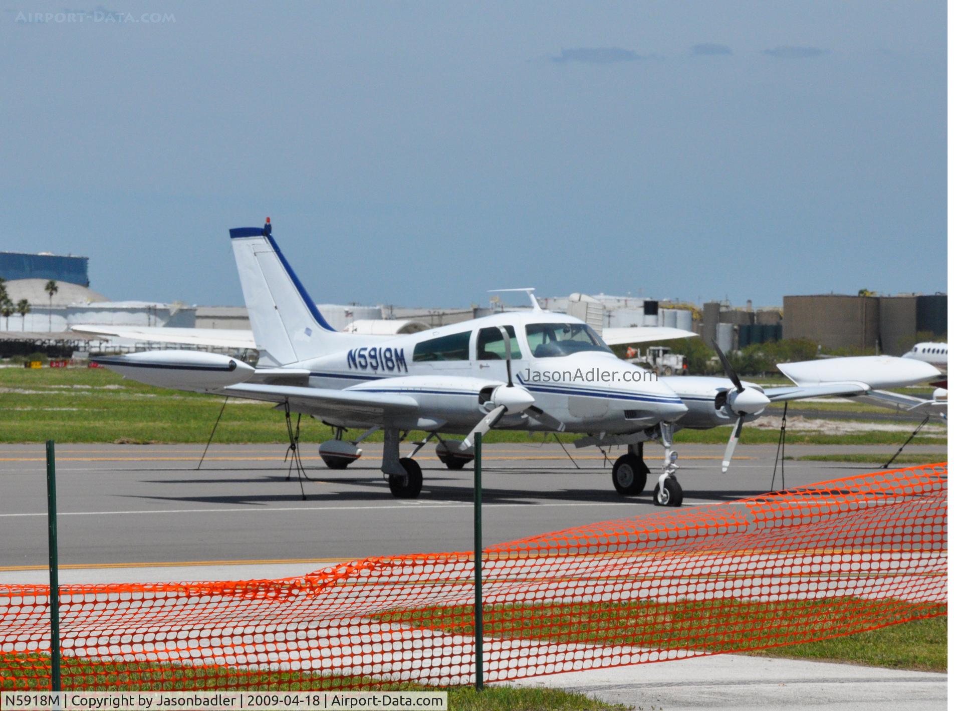 N5918M, 1969 Cessna 310P C/N 310P0218, Peter O. Knight airshow Davis Island Tampa Florida