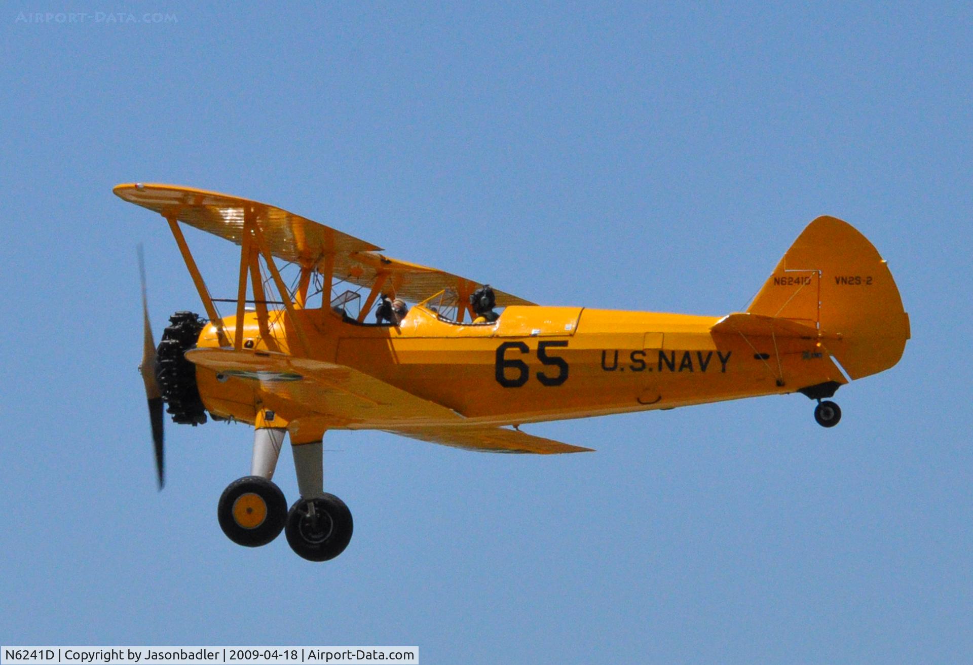 N6241D, 1943 Boeing B75N1 C/N 75-7862, Peter O. Knight airshow Davis Island Tampa Florida