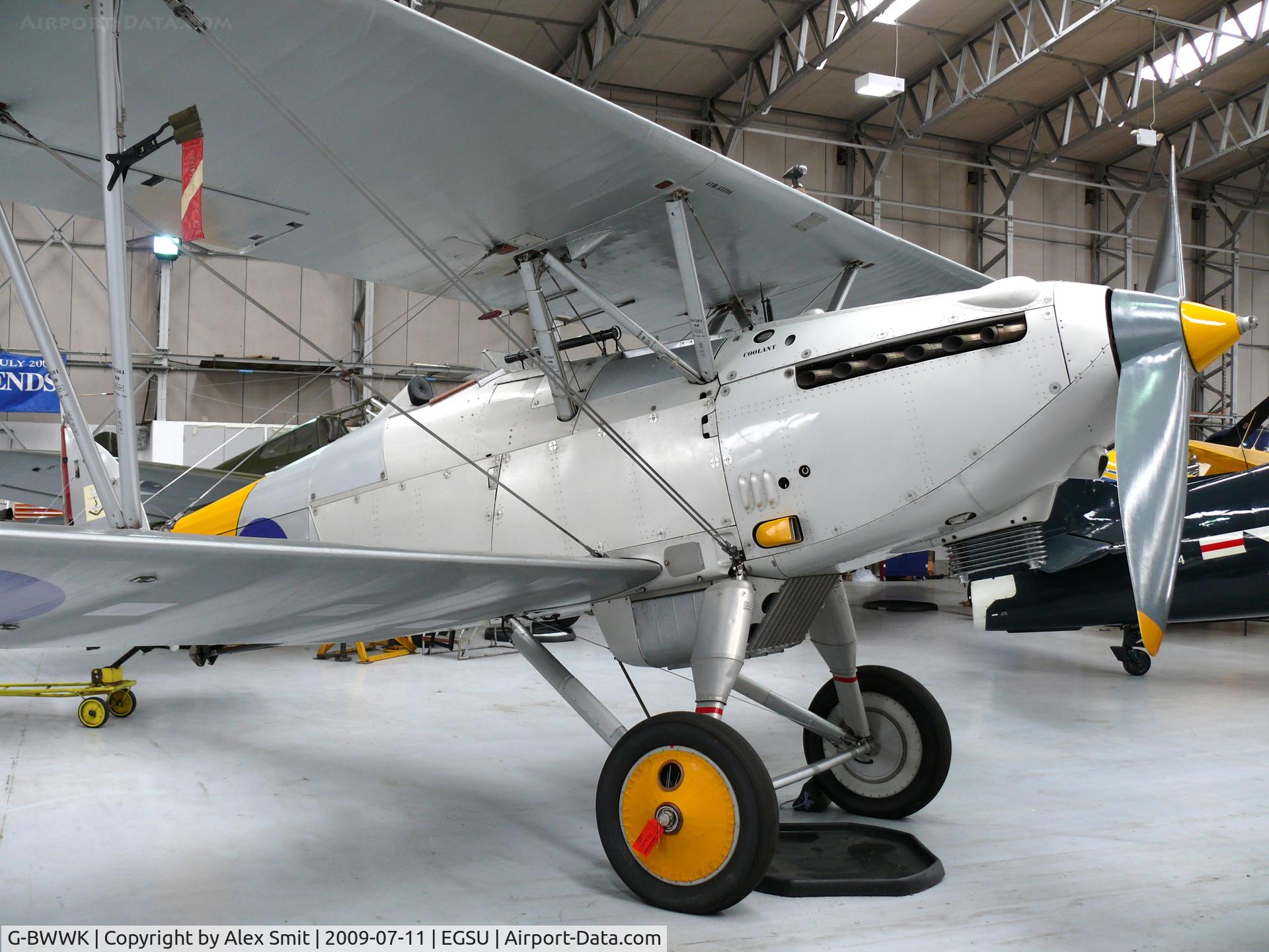 G-BWWK, 1932 Hawker Nimrod I C/N 41H-43617, Hawker Nimrod G-BWWK Patina painted as Royal Navy S1581/573
