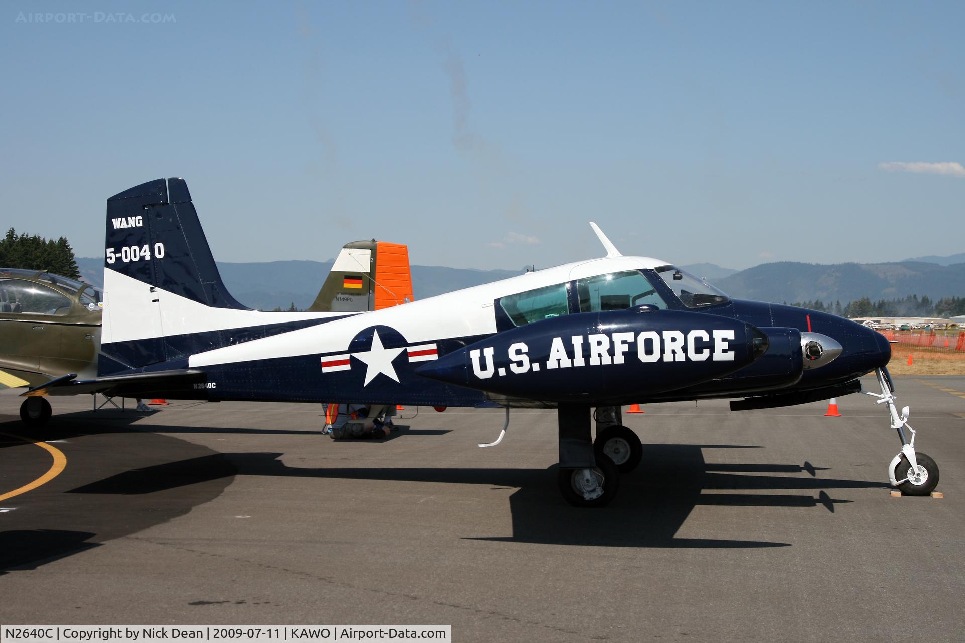 N2640C, 1954 Cessna 310 C/N 35040, KAWO