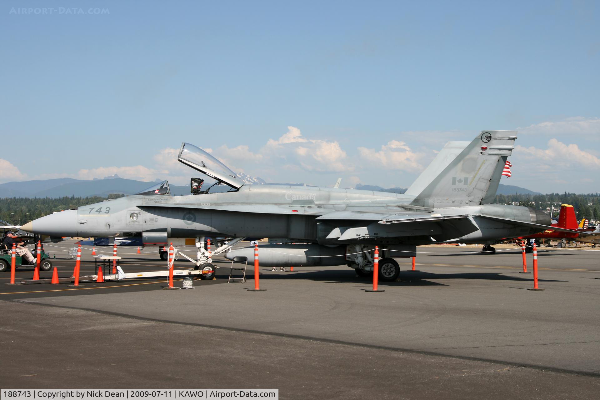 188743, McDonnell Douglas CF-188A Hornet C/N 0307, KAWO