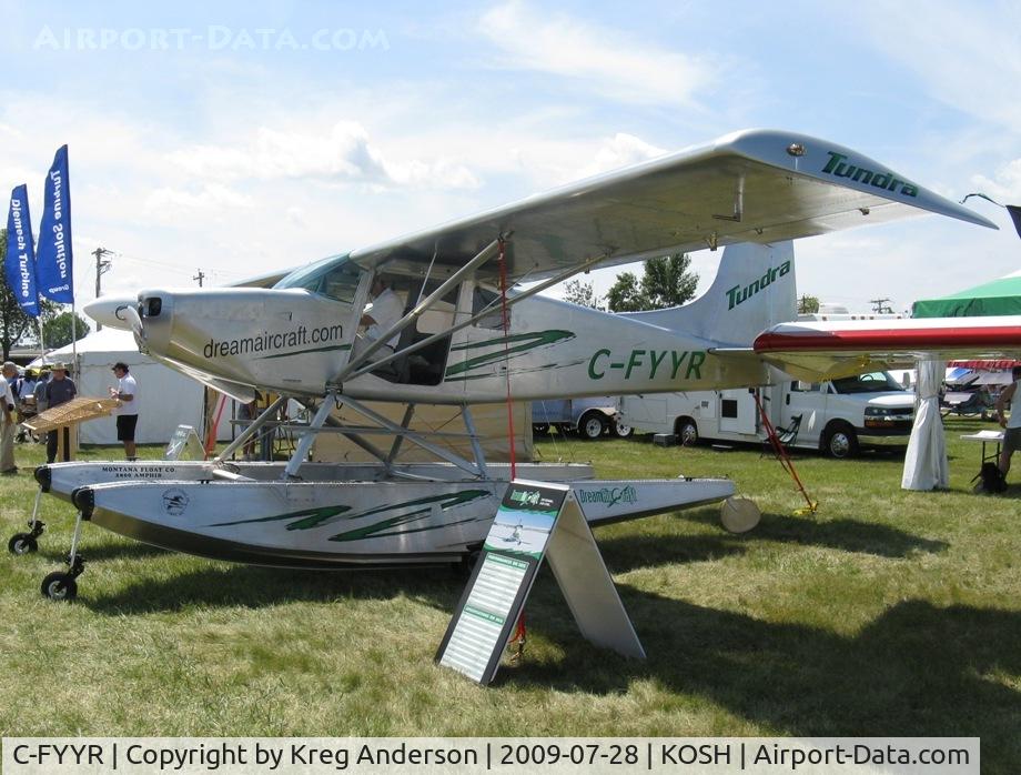 C-FYYR, 2008 Dream Aircraft Tundra C/N DR-TN-335-FTN-08, 2009 EAA Airventure 2009