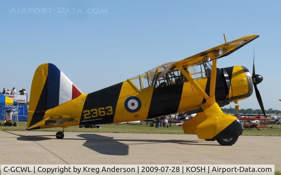 C-GCWL, 1942 Westland Lysander IIIA C/N 1202, EAA Airventure 2009