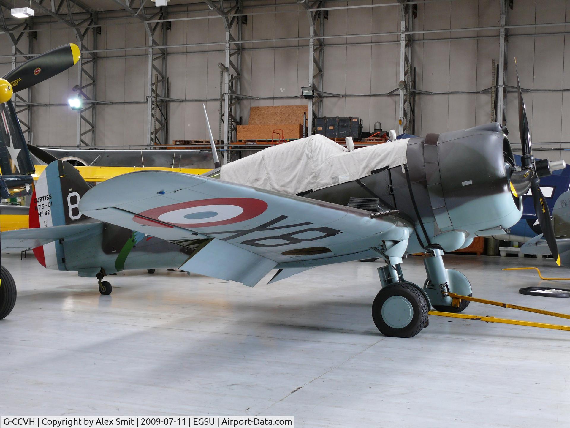 G-CCVH, 1939 Curtiss H-75A-1 C/N 12881, Curtiss H-75A-1 Hawk G-CCVH Patina - The Fighter Collection painted as French Air Force 82/8X