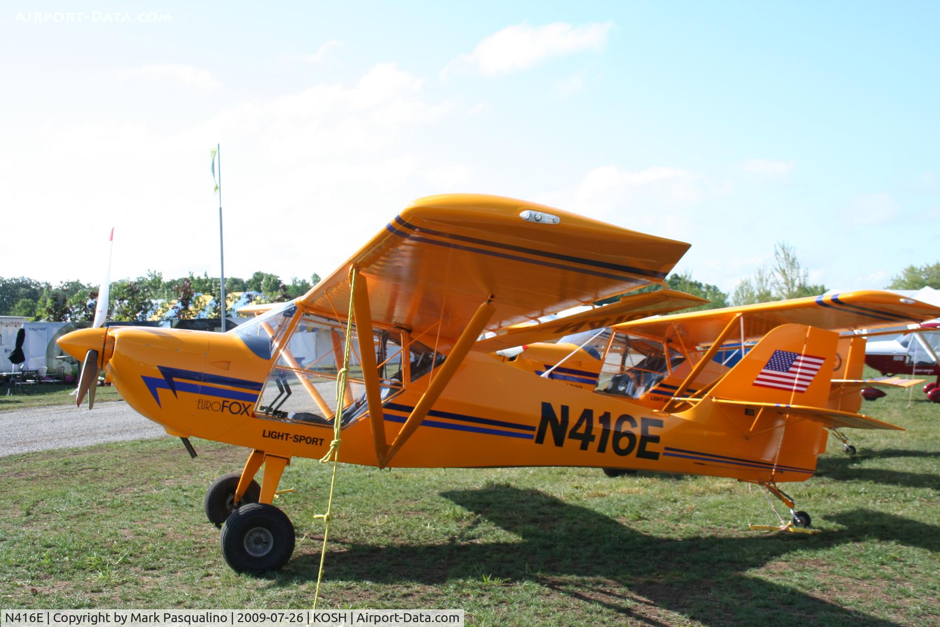 N416E, 2008 Aeropro Eurofox LSA 2K C/N 25908, Eurofox LSA 2K