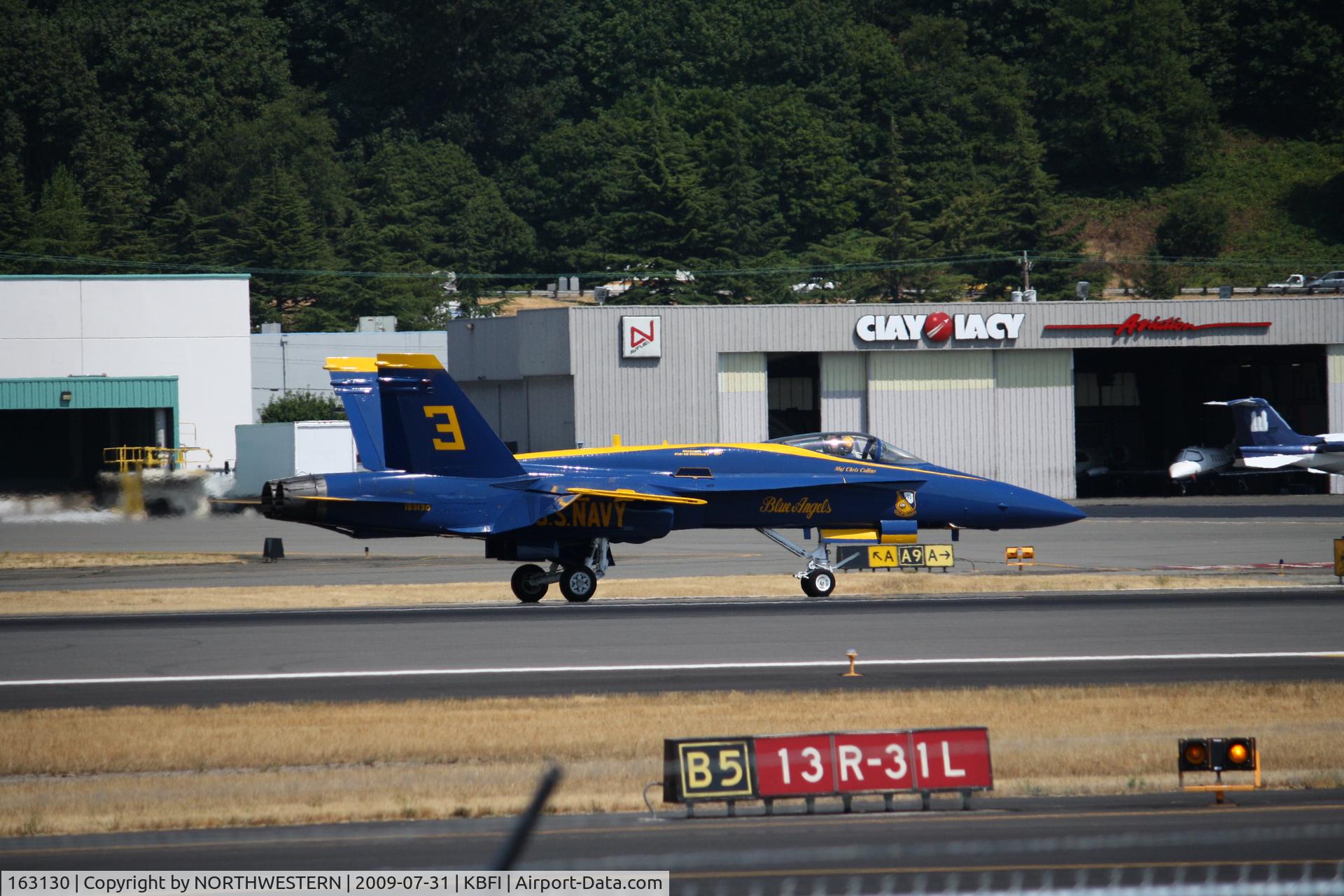 163130, McDonnell Douglas F/A-18A-21-MC Hornet C/N 0539/A448, Seafair 2009