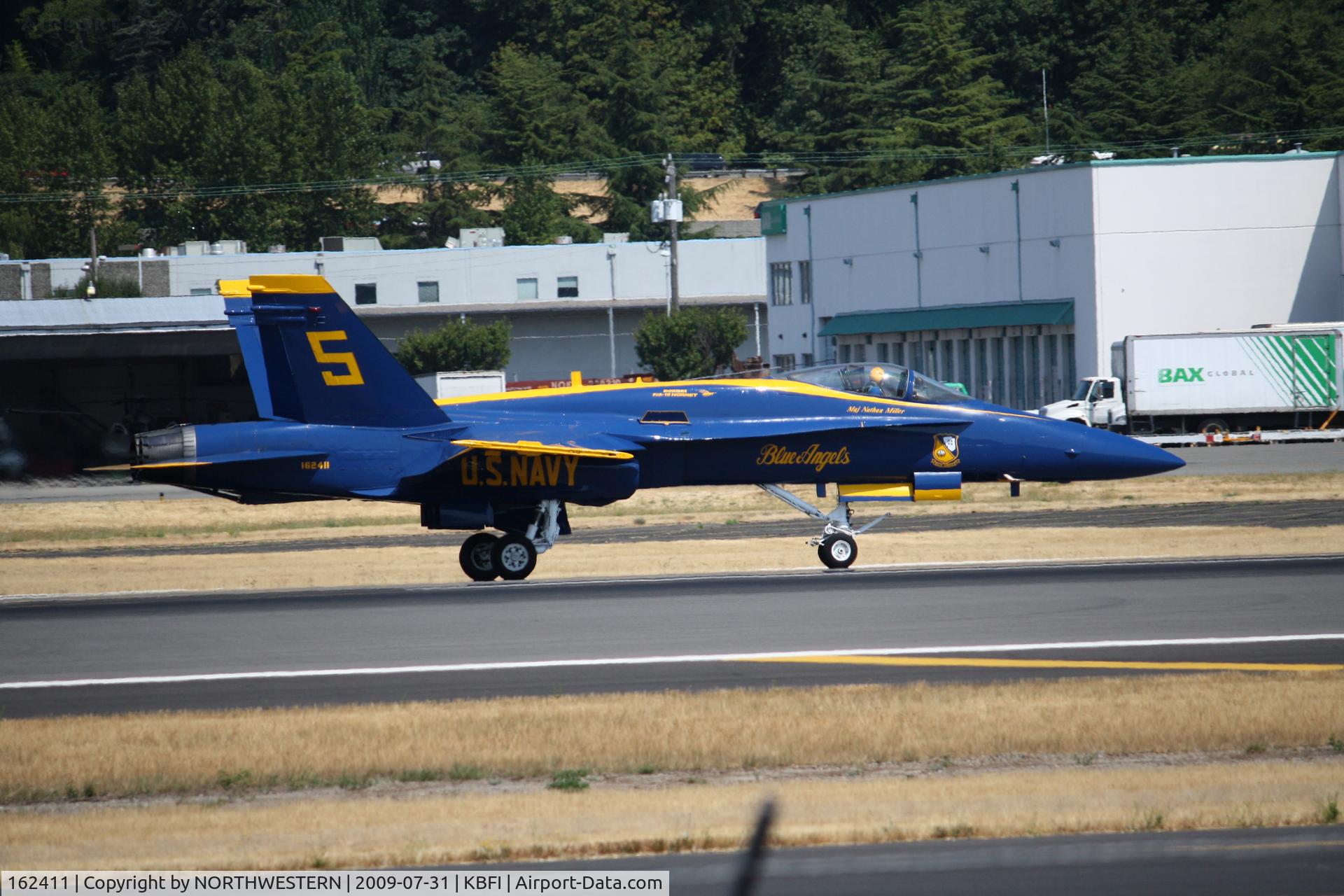 162411, McDonnell Douglas F/A-18A Hornet C/N 0243, Seafair 2009