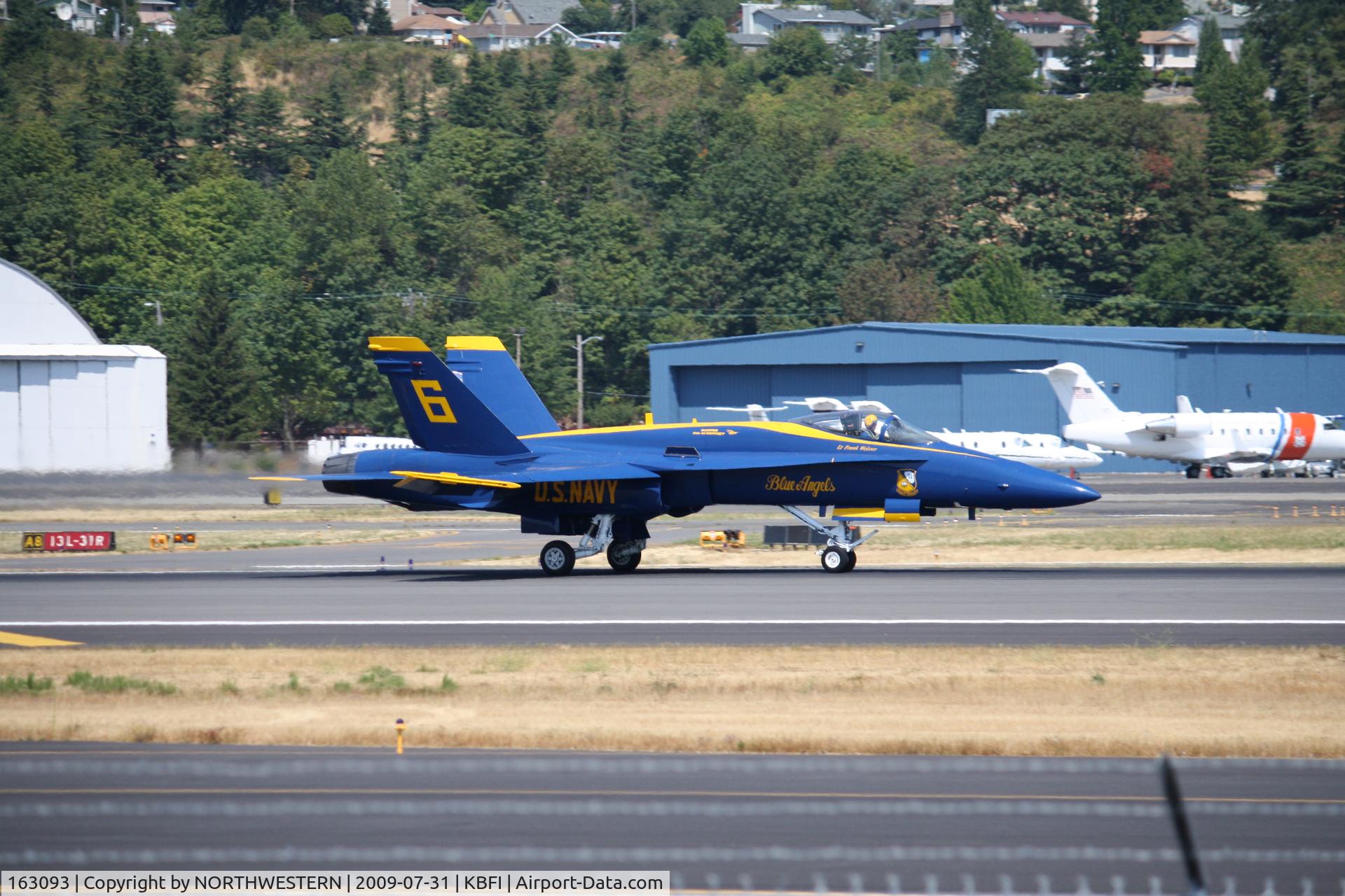 163093, McDonnell Douglas F/A-18A Hornet C/N 0475/A391, Seafair 2009