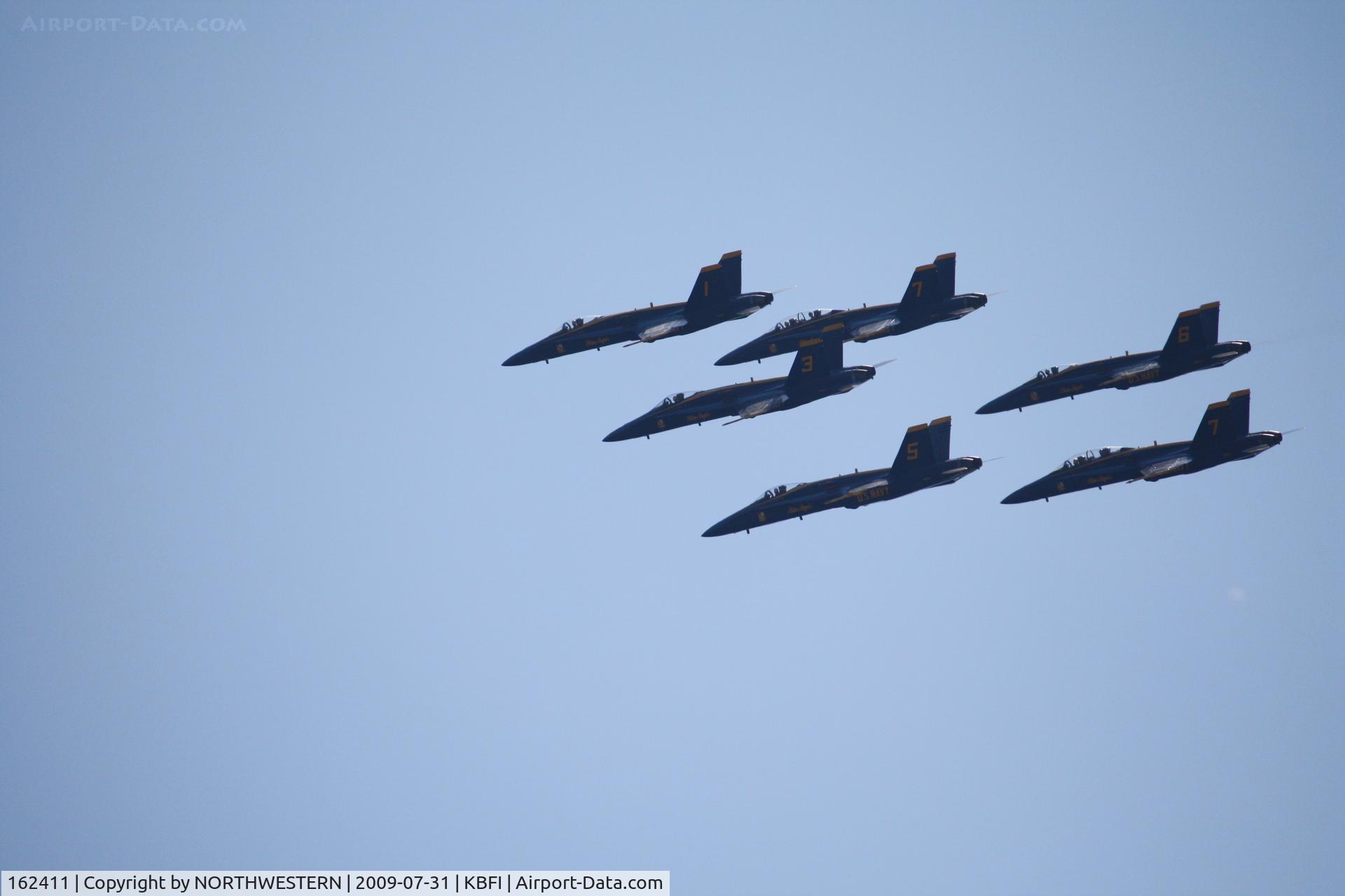 162411, McDonnell Douglas F/A-18A Hornet C/N 0243, BLUE ANGELS