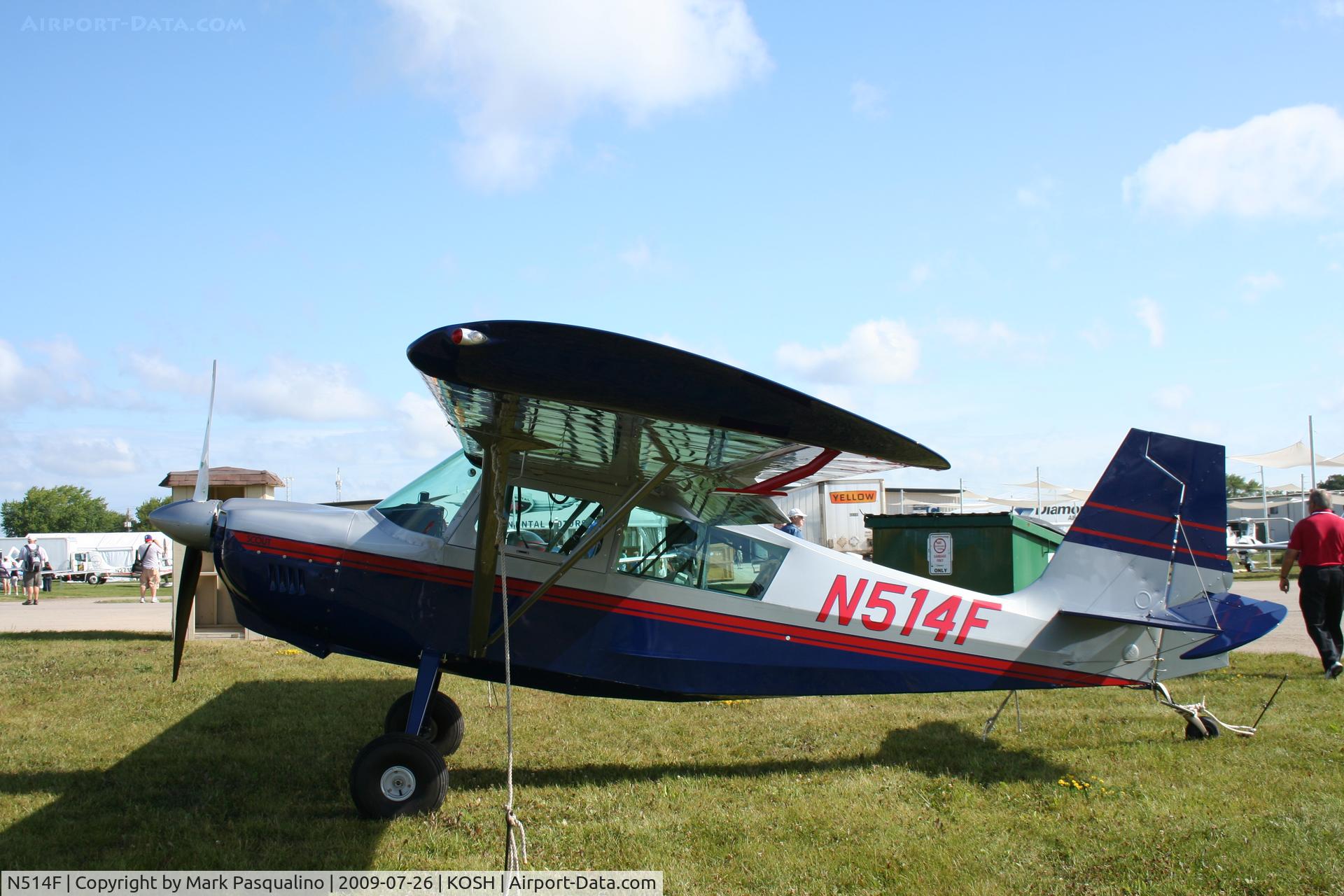 N514F, American Champion 8GCBC Scout C/N 514-2009, American Champion 8GCBC