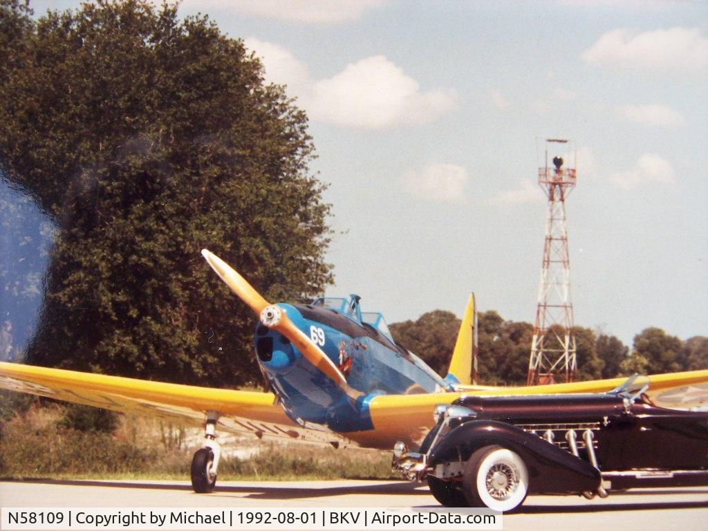 N58109, 1943 Fairchild M-62A C/N T43-7208, Michael Mock PT-19A 1943