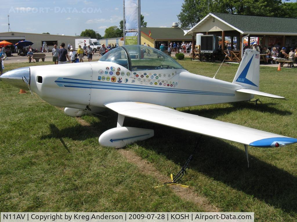 N11AV, 1974 Bushby Mustang II C/N M11-251, EAA Airventure 2009