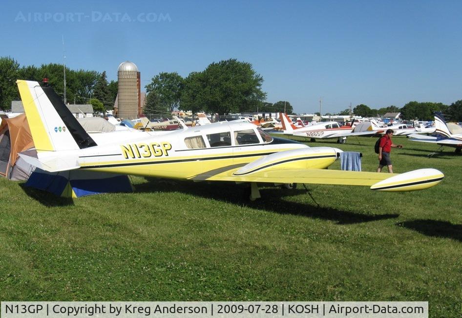 N13GP, 1967 Piper PA-30-160 B Twin Comanche C/N 30-1535, EAA Airventure 2009