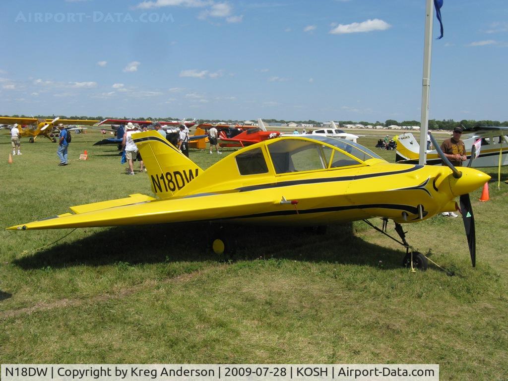 N18DW, 1972 Dyke JD-2 Delta C/N 1093, EAA Airventure 2009