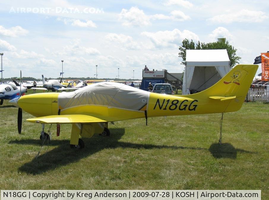N18GG, 2002 Lancair Legacy C/N 134, EAA Airventure 2009