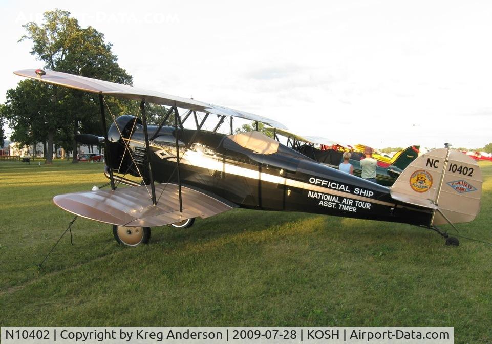 N10402, 1930 Laird LC-1B-300 C/N 188, EAA Airventure 2009