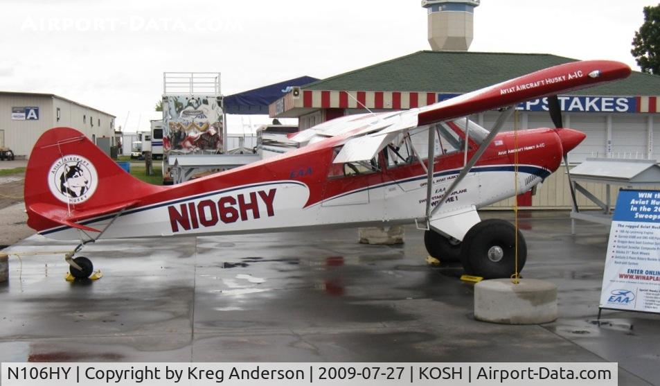 N106HY, 2009 Aviat A-1C-180 Husky C/N 3062, EAA Airventure 2009