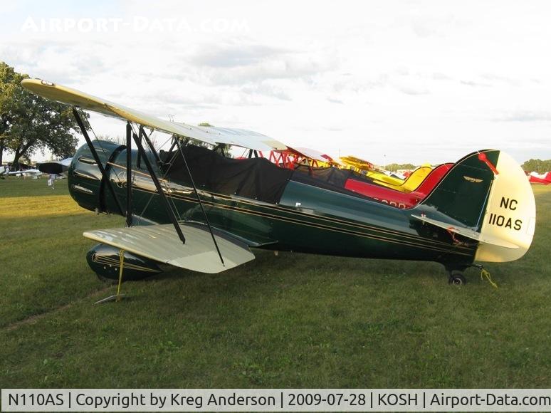 N110AS, 2005 Waco YMF-F5C C/N F5C110, EAA Airventure 2009
