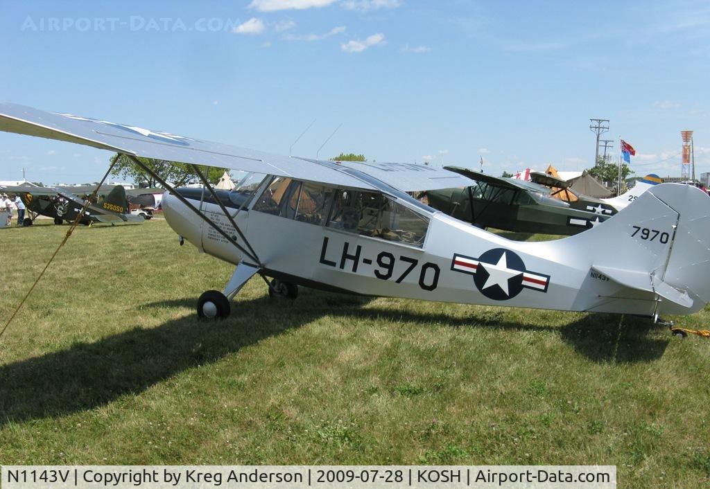 N1143V, 1947 Champion Aeronca 7BCM C/N 47970, EAA Airventure 2009