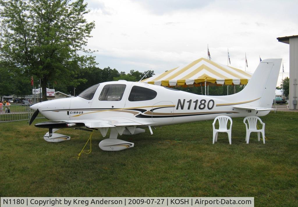 N1180, 2005 Cirrus SR20 C/N 1576, EAA Airventure 2009
