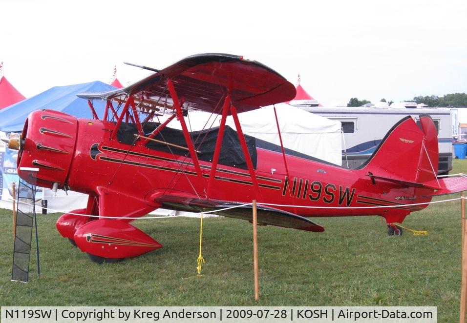 N119SW, Waco YMF-F5C C/N F5C112, EAA Airventure 2009
