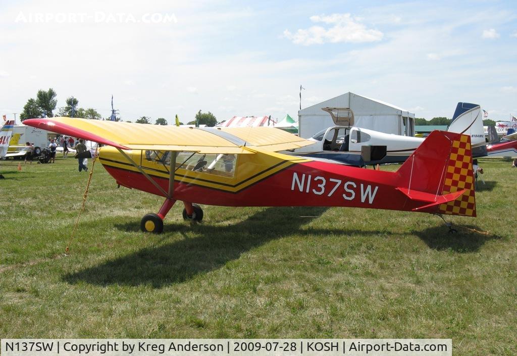 N137SW, Rans S-7S Courier C/N 0105394, EAA Airventure 2009