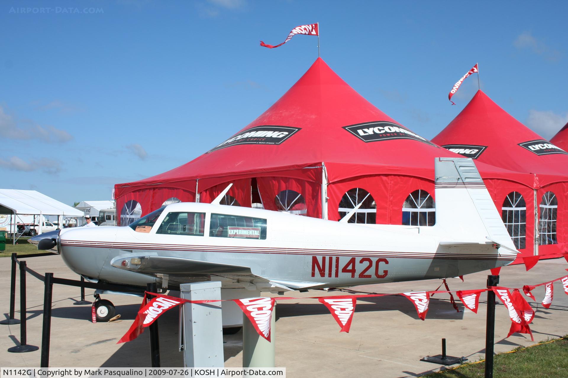 N1142G, 1981 Mooney M20J 201 C/N 24-1172, Mooney M20J