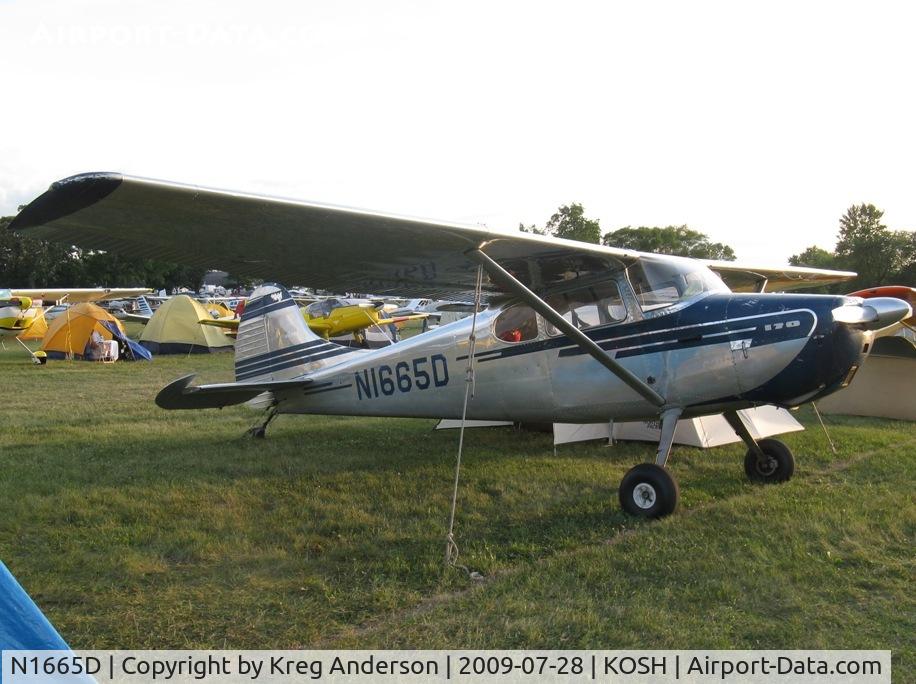 N1665D, 1952 Cessna 170B C/N 20307, EAA Airventure 2009