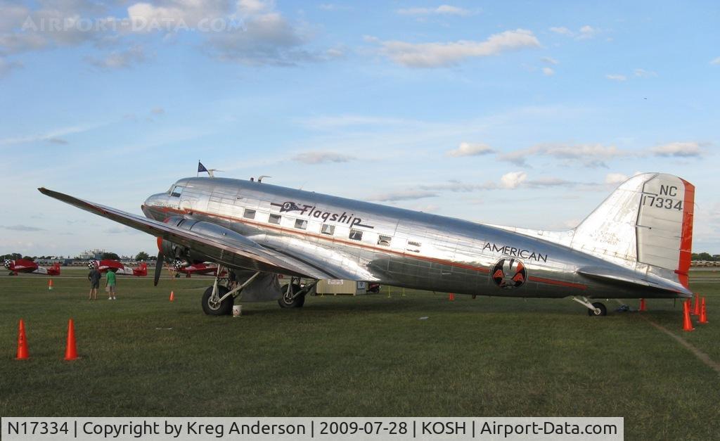 N17334, 1937 Douglas DC-3-178 C/N 1920, EAA Airventure 2009