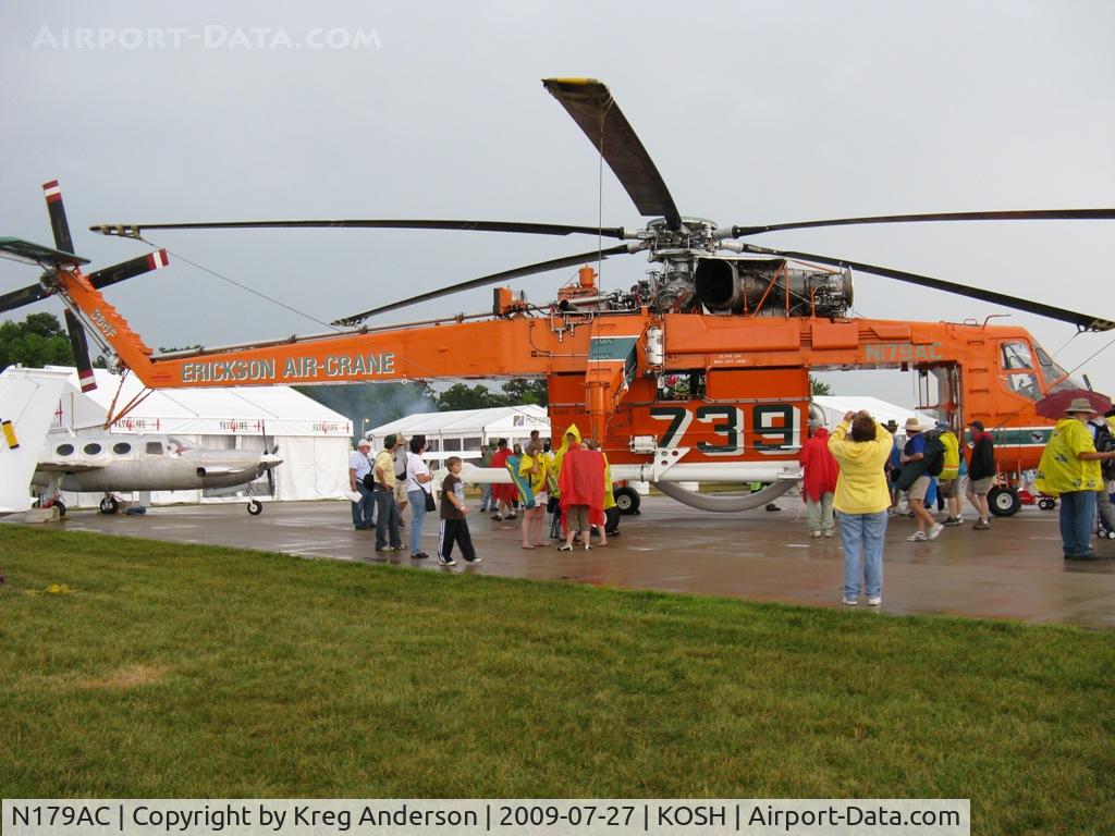 N179AC, 1970 Sikorsky S-64F Skycrane C/N 64091, EAA Airventure 2009