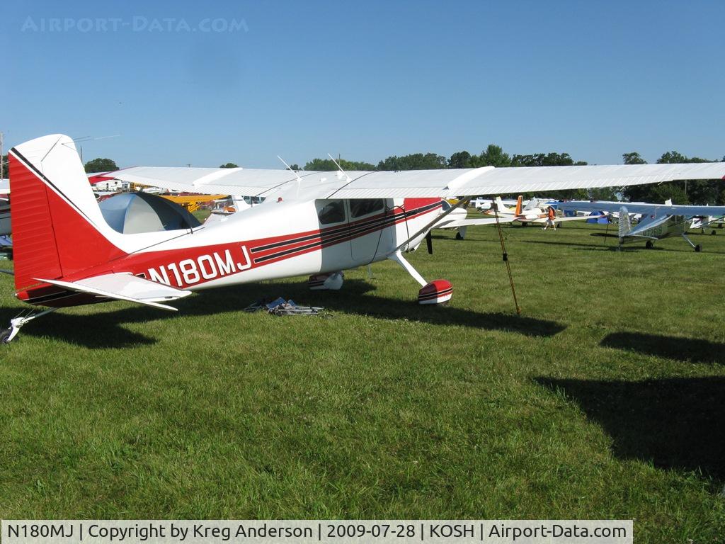 N180MJ, 1955 Cessna 180 C/N 31607, EAA Airventure 2009